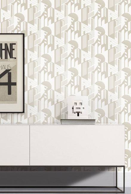 Mini Moderns introduces the Bauhaus wallpaper collection