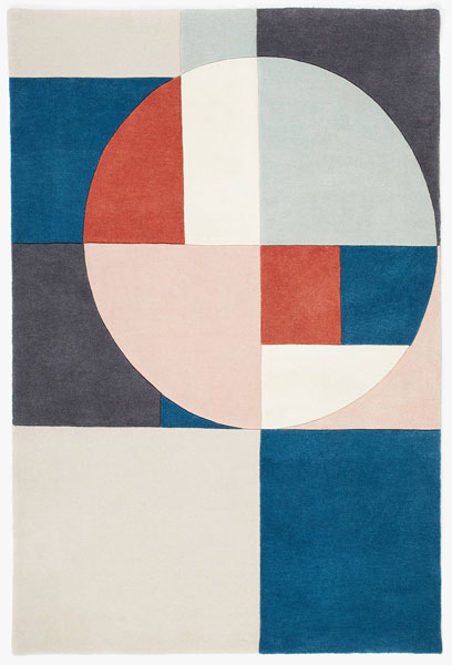 Tia Bauhaus-inspired rugs by John Lewis and Partners