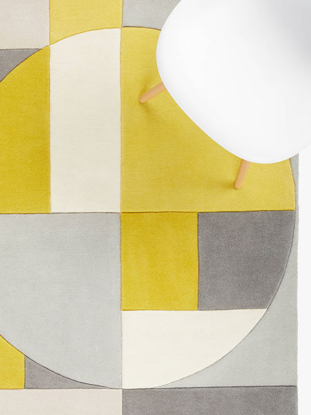 Tia Bauhaus-inspired rugs by John Lewis and Partners