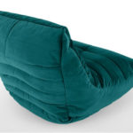 1970s-style Audrie Bean Bag Chair at Made