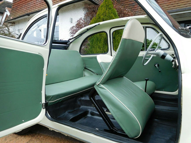 1963 Fiat 500D Trasformabile car on eBay