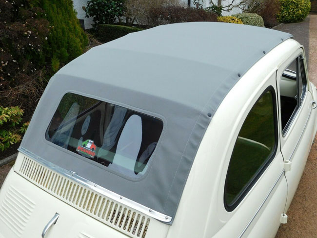 1963 Fiat 500D Trasformabile car on eBay