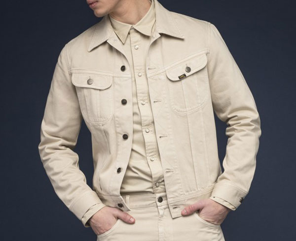 1950s Lee Westerner Jacket in Alabaster Stone