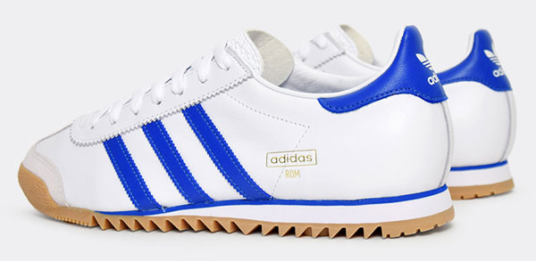 adidas rom white blue