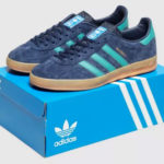 1970s Adidas Gazelle Indoor trainers return in blue