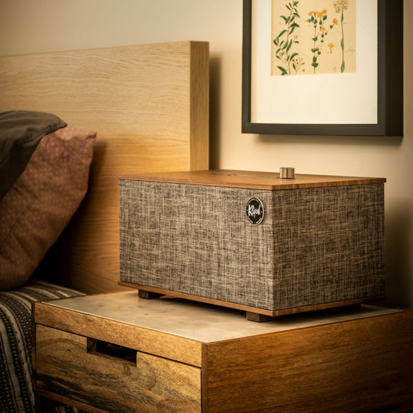 Klipsch The Three vintage-style speaker with Google Assistant