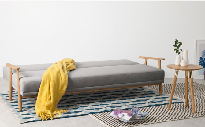 Lars Scandinavian-inspired sofa bed at Made