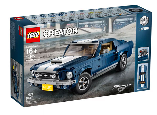 Steve McQueen Lego: Build a 1967 Ford Mustang