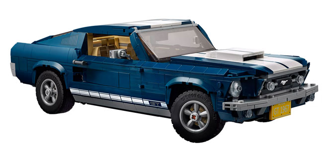 Steve McQueen Lego: Build a 1967 Ford Mustang