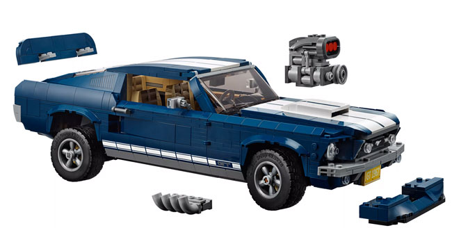 Steve McQueen Lego: Build a 1967 Ford Mustang