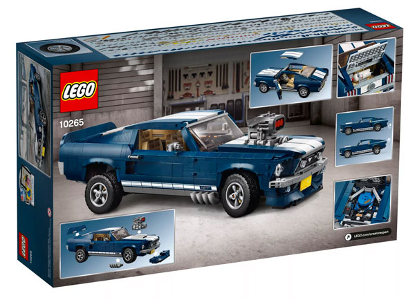 Steve McQueen Lego: Build a 1967 Ford Mustang