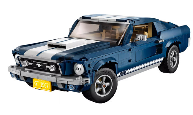 Steve McQueen Lego: Build a 1967 Ford Mustang