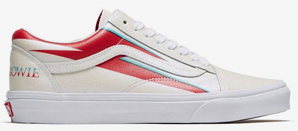 Vans x David Bowie footwear range unveiled