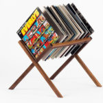 Retro record storage: The Vinyl Stand by HRDL