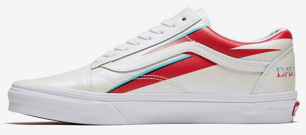 Vans x David Bowie footwear range unveiled