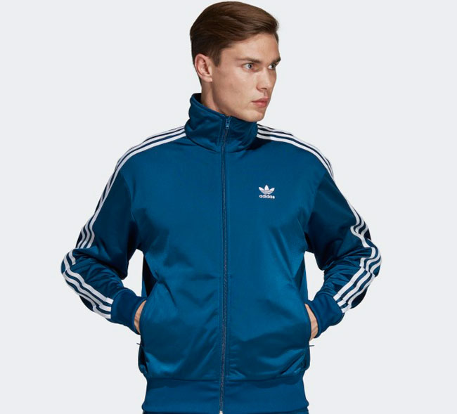 retro adidas tracksuit top