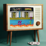 Yesterday Vision retro gaming monitor by Love Hulten
