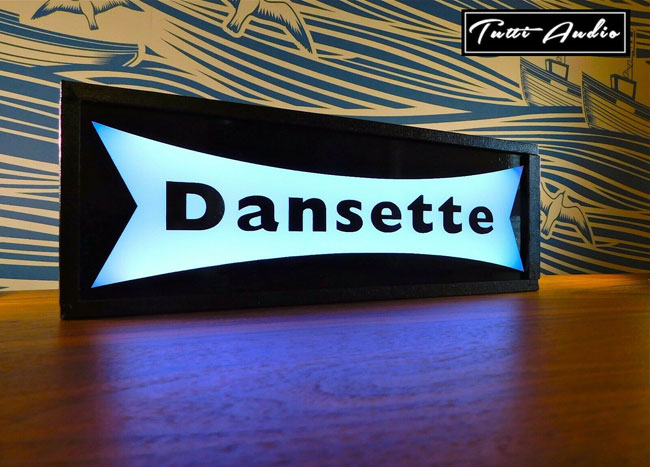 Dansette colour-changing light box by Tutti Audio