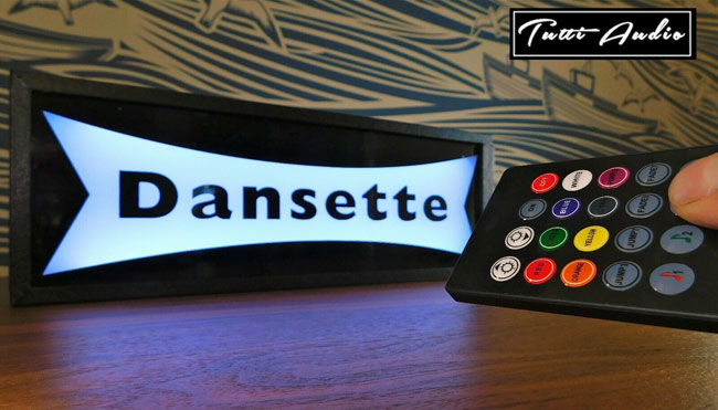 Dansette colour-changing light box by Tutti Audio