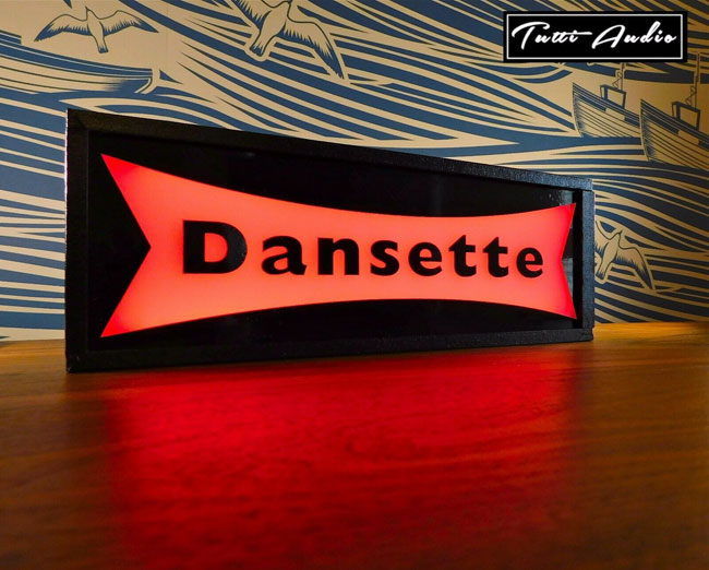 Dansette colour-changing light box by Tutti Audio