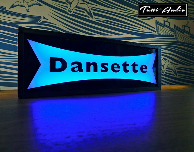 Dansette colour-changing light box by Tutti Audio