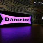 Dansette colour-changing light box by Tutti Audio