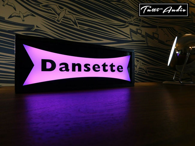 Dansette colour-changing light box by Tutti Audio