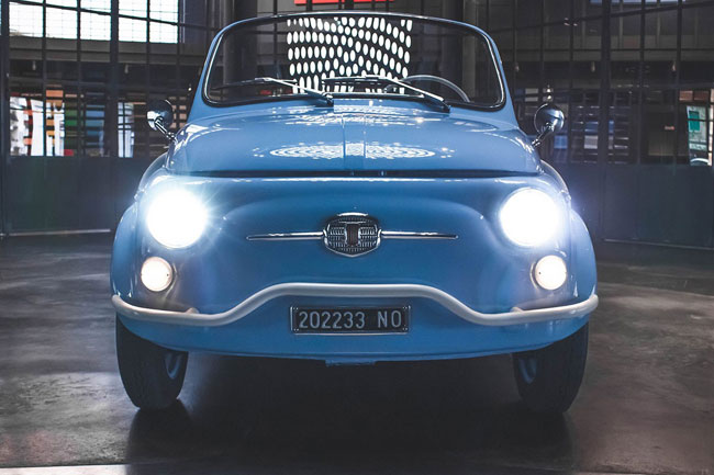 Retro wheels: Fiat 500 Jolly Icon-e by Garage Italia