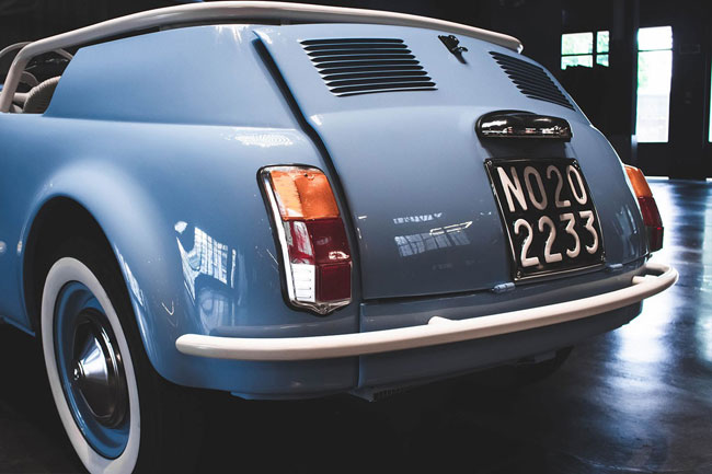 Retro Wheels Fiat 500 Jolly Icon E By Garage Italia Retro To Go