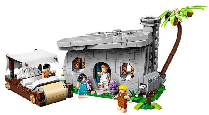 The Flintstones Lego set is now available