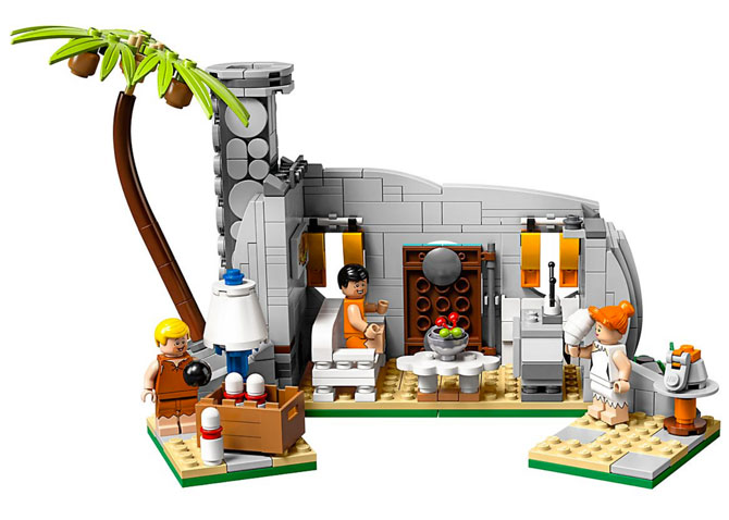 The Flintstones Lego set is now available