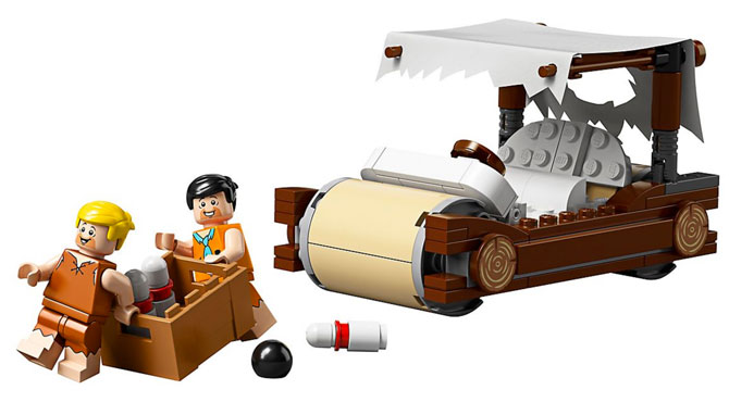 The Flintstones Lego set is now available