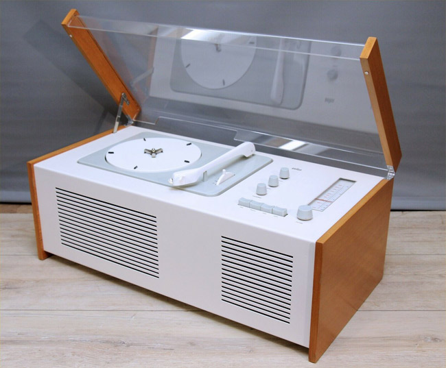 1950s Dieter Rams-designed Braun SK4 audio system on eBay