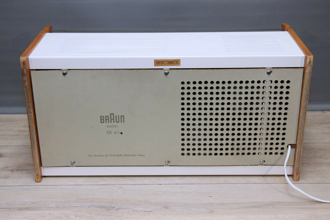 1950s Dieter Rams-designed Braun SK4 audio system on eBay