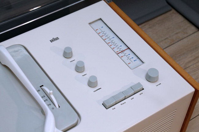 1950s Dieter Rams-designed Braun SK4 audio system on eBay