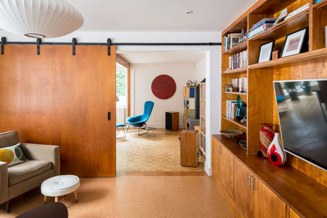 Renovated 1960s Gerald Beech midcentury modern house in Broadstairs, Kent