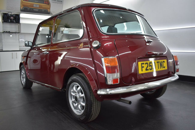 Restored 30th anniversary Austin Mini on eBay