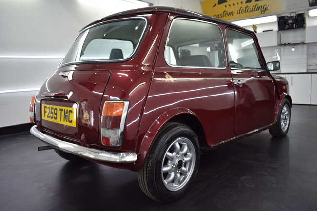 Restored 30th anniversary Austin Mini on eBay