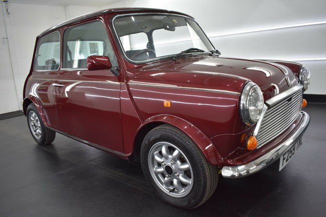 Restored 30th anniversary Austin Mini on eBay