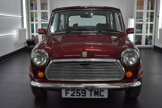 Restored 30th anniversary Austin Mini on eBay