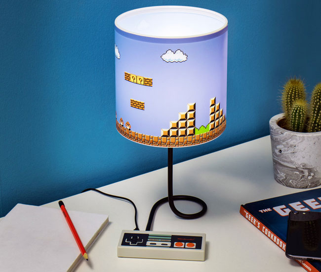 Bring back the 1980s with the Nintendo NES Lamp