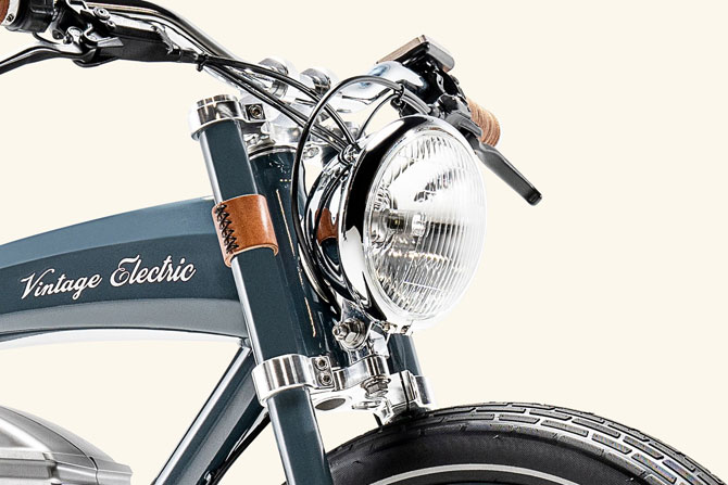 Powered vintage-style bikes by Vintage Electric