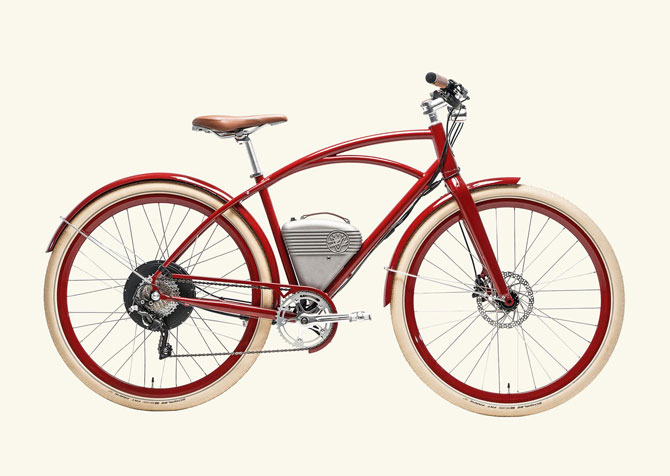 Powered vintage-style bikes by Vintage Electric