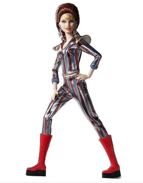 Limited edition David Bowie Barbie Doll by Mattel