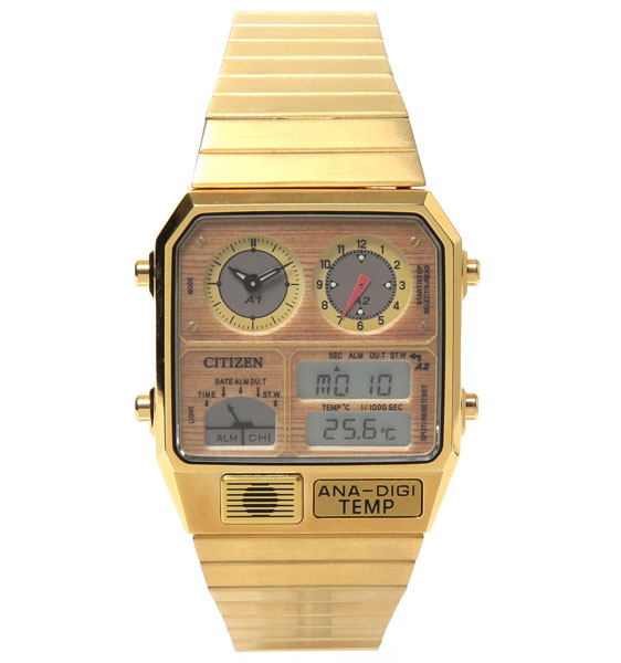 1980s Citizen Ana Digi Temp watch gets a reissue