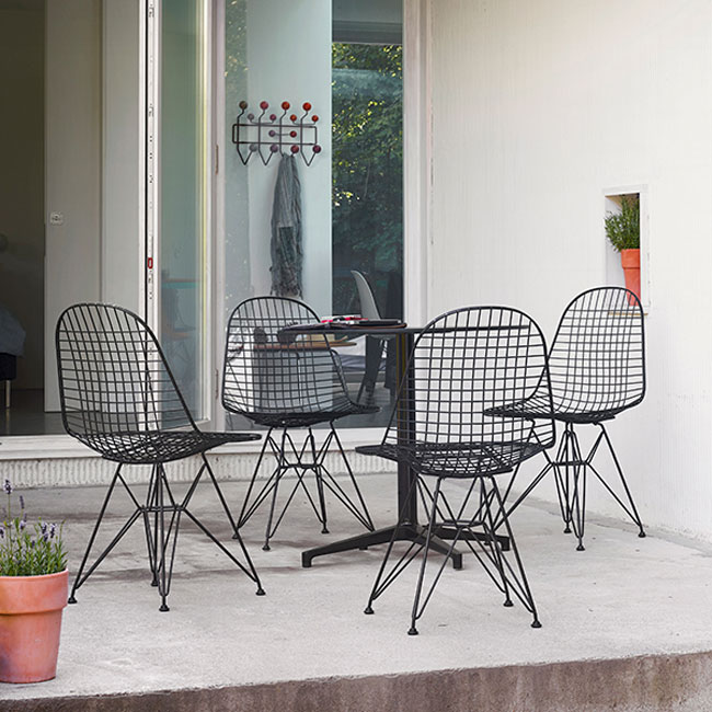 5. Eames outdoor DKR Wire Chair by Vitra