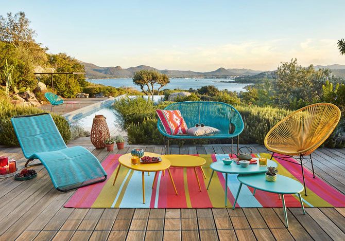 6. Copacabana garden bench at Maisons Du Monde