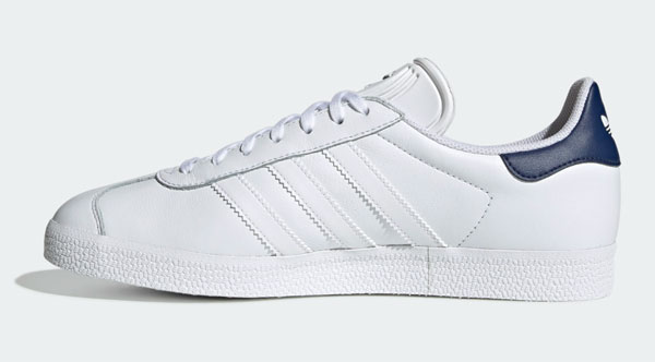 Adidas Gazelle trainers get a stylish white leather reissue