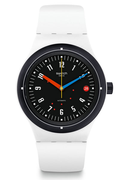 Bau range of Bauhaus-inspired Swatch watches