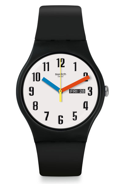 Bau range of Bauhaus-inspired Swatch watches